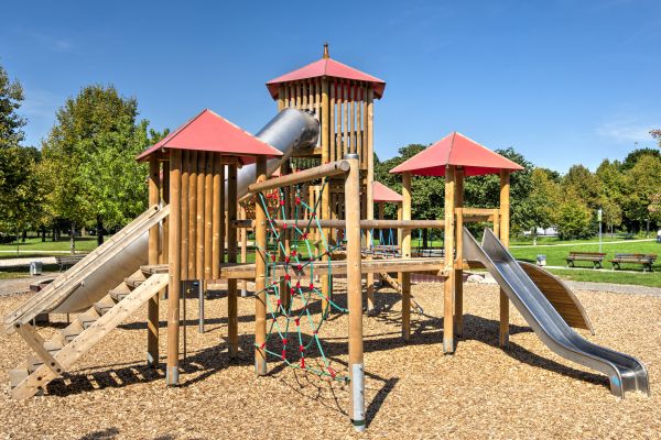 Playground Mulch Installation in Kennewick